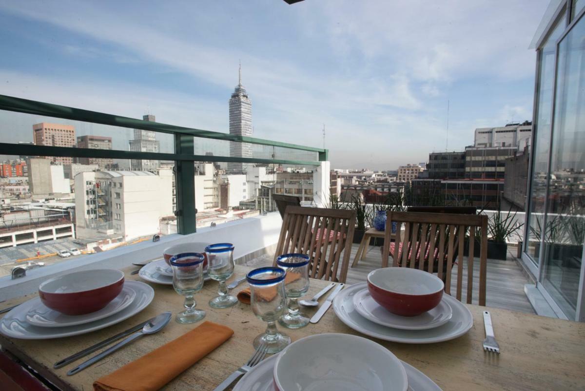 Duplex/Terraza Privada En Corazon Centro Historico Apartment Мексико Сити Екстериор снимка